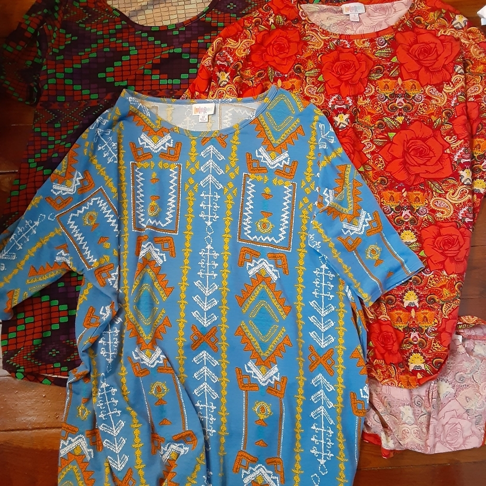 3/$25 LuLaRoe tunic bundle